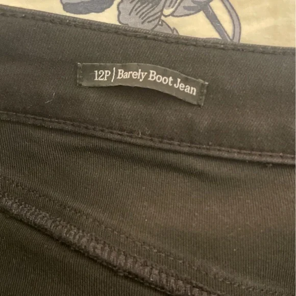 Talbots Barely Boot Jeans in Black - Picture 9 of 11